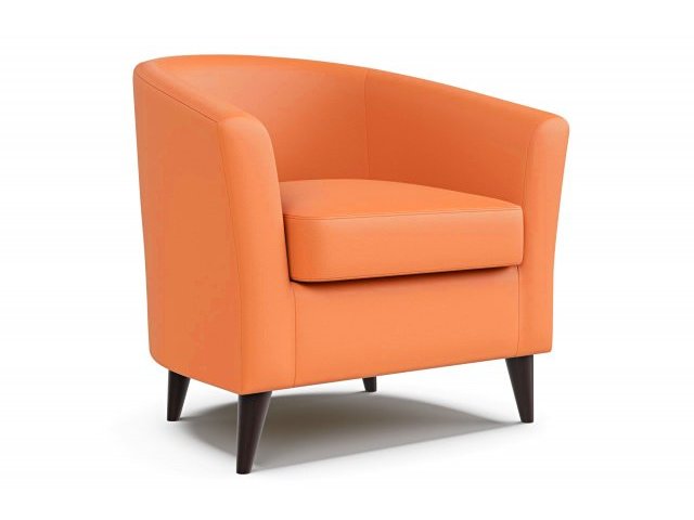 Кресло офисное Алекто 2.0 Galaxy Orange