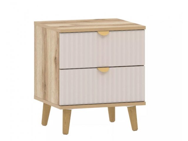 Тумба прикроватная Дакота НМ 040.19, Сантьяго/Дуб Делано