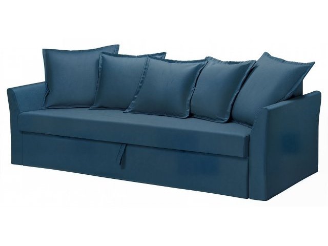 Диван еврокнижка Хольмсунд ИКЕА Blue