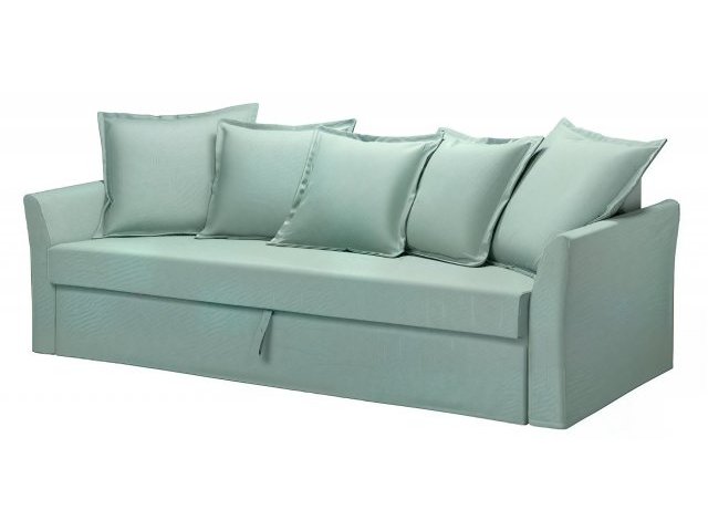 Диван еврокнижка Хольмсунд ИКЕА Light Green