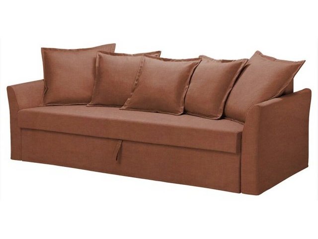 Диван еврокнижка Хольмсунд ИКЕА Terracota