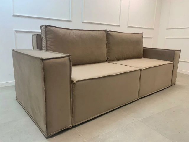 Диван еврокнижка Лофт 2, Max beige 07