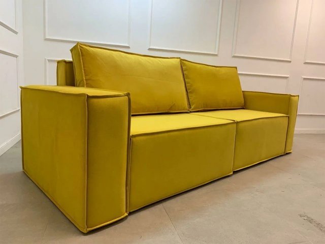 Диван еврокнижка Лофт, MAX YELLOW 27