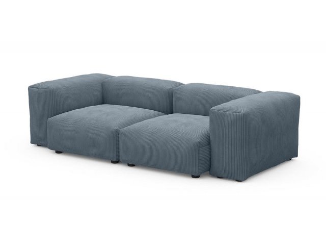 Диван Фиджи двухсекционный малый Cilium Indigo