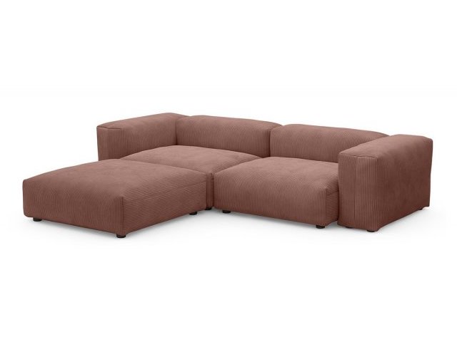 Диван с оттоманкой Фиджи Cilium Coral