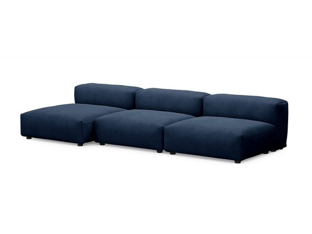 Модульный угловой диван с оттоманкой Фиджи малый, Velutto 54