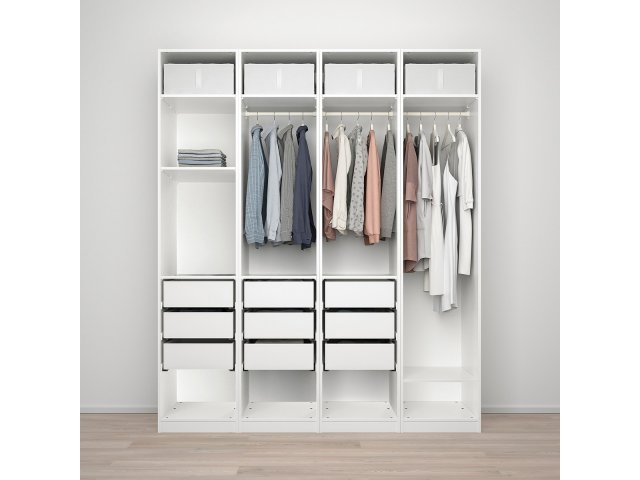 Гардероб PAX Икеа (комбинация), 200х58х236 см