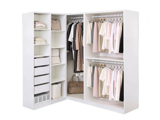 Угловая гардеробная Пакс PAX IKEA 160x188x201 см