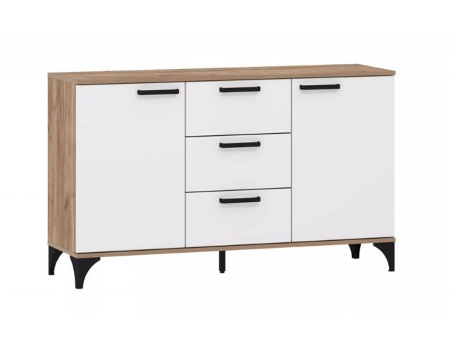 Тумба Марсель НМ 013.79, Меренга/Дуб Крафт Табачный