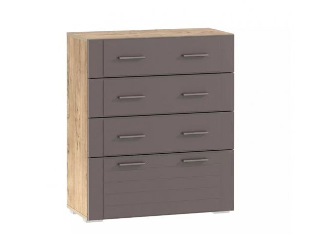 Комод Livorno НМ 040.46 Х, Софт Графит/Дуб