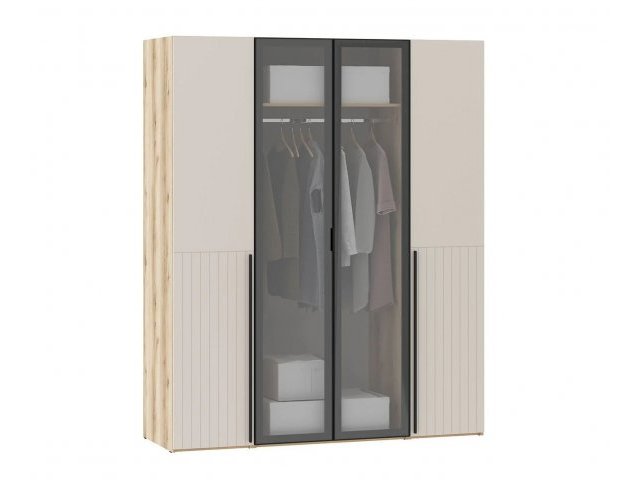 Комплект шкафов Арден комплектация 11, цвет Сантьяго софт/Дуб Делано