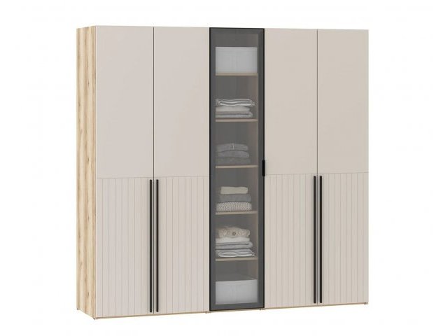Комплект шкафов Арден комплектация 14, цвет Сантьяго софт/Дуб Делано