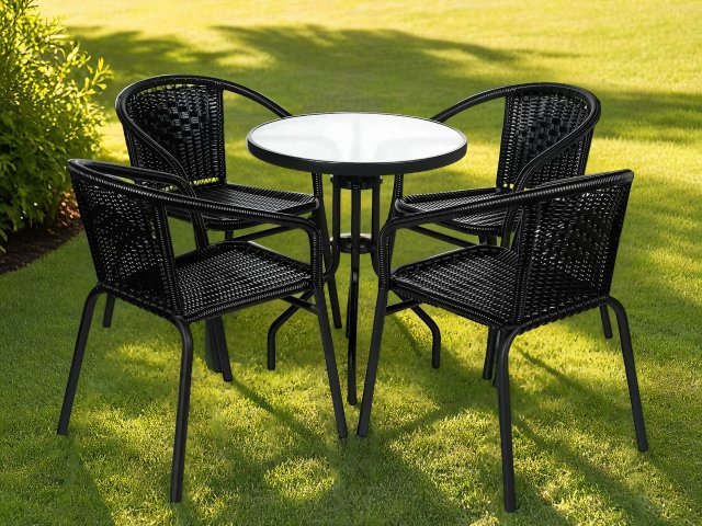 Комплект для отдыха Terazza 4+1, Dark Brown