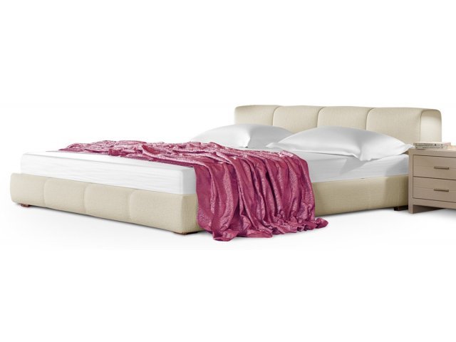 Кровать Митра Beige 180 с подъемным механизмом Евролифт
