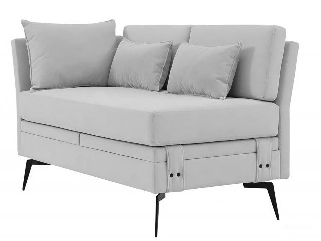 Кушетка Шарли, 130х70х77,5 см, обивка велюр Melissa 21, раскладная