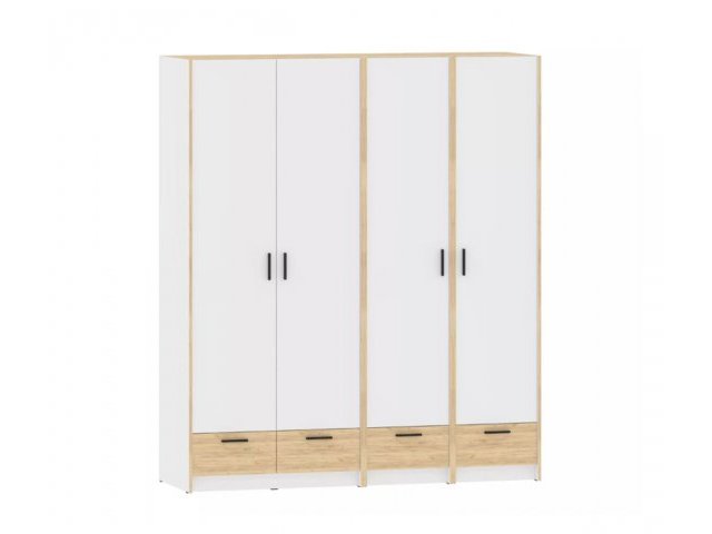 Набор шкафов Оттавия, Комплектация 3 Белый Фасадный/Дуб Крафт