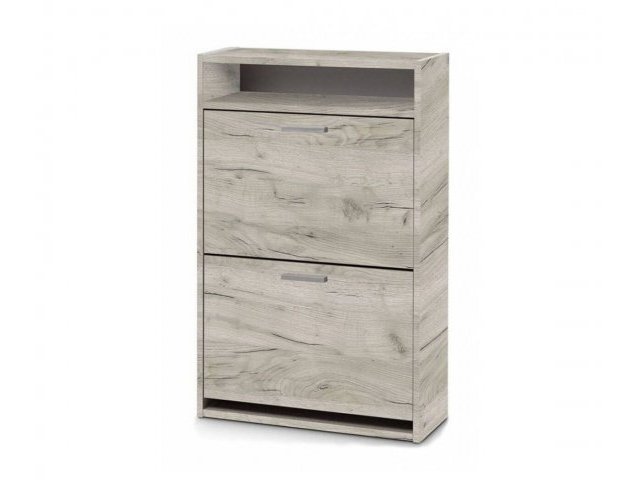 Обувница Комфорт К-2 Дуб Крафт серый