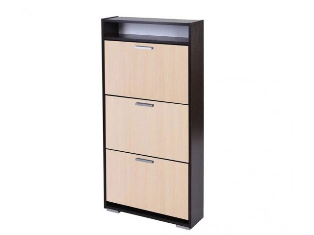 Обувница Комфорт УК-3 Венге/Дуб беленный