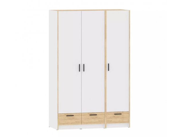 Набор шкафов Оттавия Комплектация 1, Белый Фасадный/Дуб Крафт Золотой