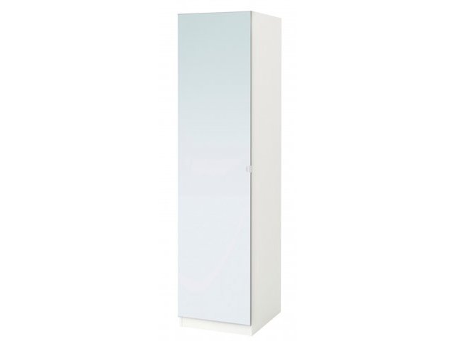 Пенал для системы хранения PAX IKEA 50x60x201 см с 1 дверью с зеркалом