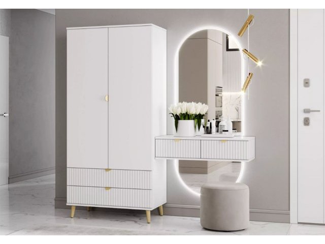 Прихожая Дакота Комплектация 2, Белый