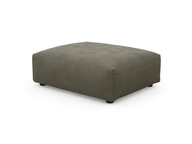 Пуф Фиджи 105х84х42 см прямоугольный, вельветовая обивка Cilium Brown