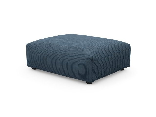 Пуф Фиджи 105х84х42 см прямоугольный, вельветовая обивка Cilium Indigo