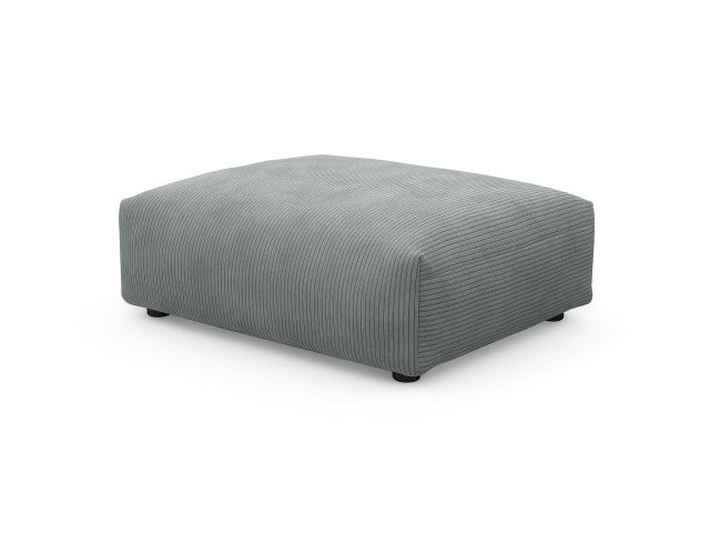 Пуф Фиджи 105х84х42 см прямоугольный, вельветовая обивка Cilium Steel