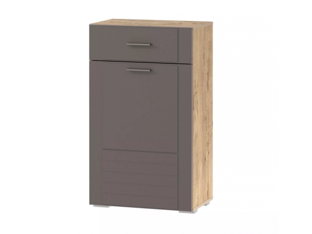 Тумба для обуви "Livorno" НМ 040.65 Х, Софт Графит/Дуб