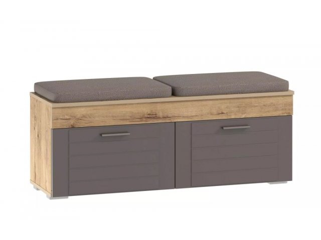Тумба "Livorno" НМ 040.72 Х, Софт Графит/Дуб