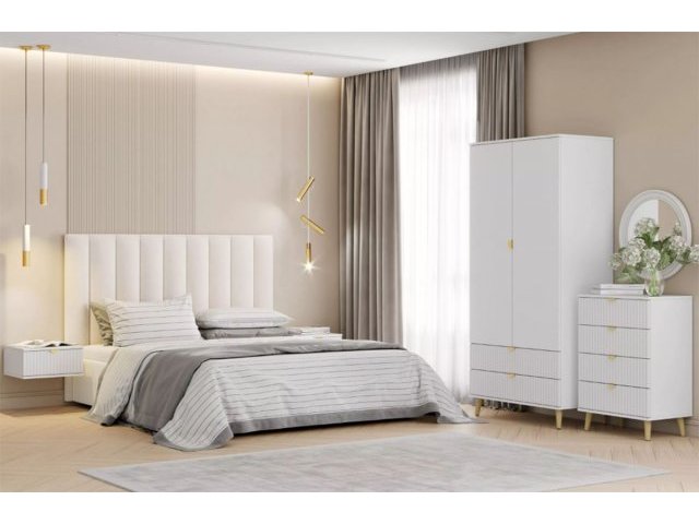 Спальня Дакота Комплектация 2, Белый