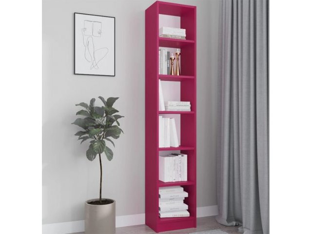 Стеллаж Билли 10 Розовый 40х28х202 см, Икеа