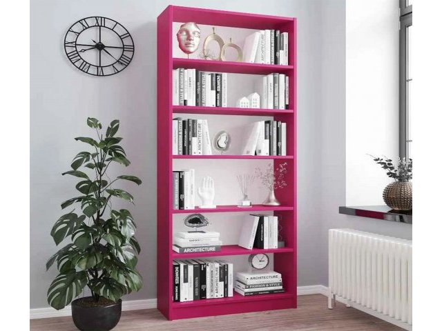 Стеллаж Билли 01 Розовый 80х28х202 см, Икеа
