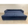 Диван еврокнижка Сиена с 5 декоративными подушками, Cilium Indigo