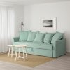 Диван еврокнижка Хольмсунд ИКЕА Light Green