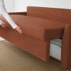 Диван еврокнижка Хольмсунд ИКЕА Terracota