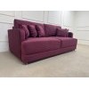 Диван еврокнижка Сиена с 5 декоративными подушками, Velutto 15