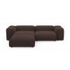 Диван с оттоманкой Фиджи Cilium Chocolate
