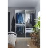 Гардероб PAX IKEA с 3 ящиками, 150х58х201 см