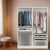 Гардероб PAX IKEA с 3 ящиками, 150х58х201 см