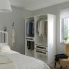 Гардероб PAX IKEA с 3 ящиками, 150х58х201 см