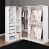 Угловая гардеробная Пакс PAX IKEA 160x188x201 см