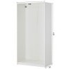 Гардероб PAX IKEA 2-дверный с зеркалом, 100х60х201 см