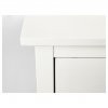 Прикроватая тумба с 2 ящиками Хемнэс Hemnes белая Икеа