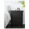 Прикроватная тумба с 2 ящиками Хемнэс Hemnes венге Икеа