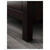 Прикроватная тумба с 2 ящиками Хемнэс Hemnes венге Икеа