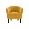 Кресло Аспен модель 035 с мягкими подлокотниками, велюр Ультра Мустард