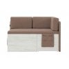 Кухонный диван Бартон 170х67х75 Savana Plus Beige, раскладной, с ящиком