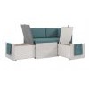 Кухонный диван Бартон 140х67х75 Savana Plus Mint, раскладной, с ящиком