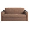 Диван аккордеон Ромул 140 Zara brown 20